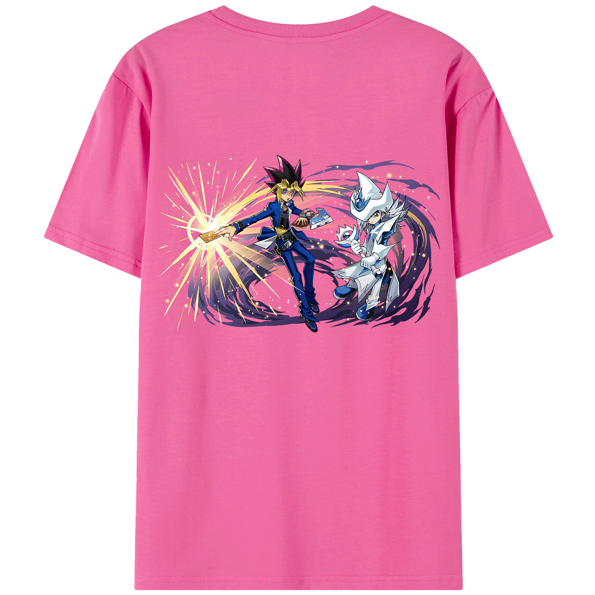 （画像用） 遊☆戯☆王 Yu-Gi-Oh! レディース半袖Tシャツ(バックプリント)